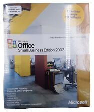 NOS Microsoft Office 2003 Small Business Edition SBE  2 PCs Full Retail Promo picture