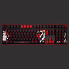 Chainsaw Man Anime Keycaps Set PBT Cherry MX for Mechanical Keyboard 108 Key New picture