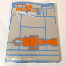 Hero Robot ET-18 Robot Assembly Manual, Vintage 1983 Heathkit, Very Rare Booklet picture