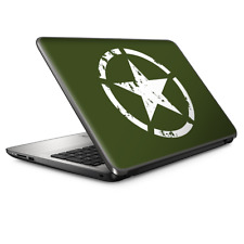 Laptop Skin Wrap Universal for 13 inch - Green Army Star Military picture