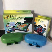 Crayola DigiTools Deluxe Pack Digital Toolkit for iPad Green & Blue Packs In Box picture