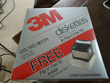 NOS Vintage New In Package 3M floppy Diskettes 5.25