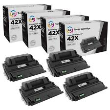 LD Compatible Replacements for HP 42X / Q5942X 4PK HY Black Toner Cartridges picture