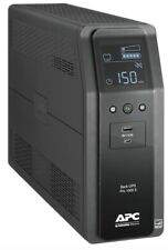 NEW APC UPS Battery Backup & Surge Protector, 1500VA, Back-UPS Pro (BR1500MS) picture