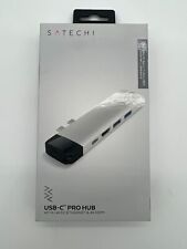 SATECHI ST-TCPHEM Type-C Pro Hub Adapter w Ethernet 4K HDMI, USB-C PD GRAY picture