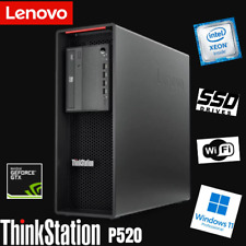 Lenovo ThinkStation P520 Xeon W-2135 64GB 512GB SSD+1TB HDD GTX770 DVD WIFI W11P picture
