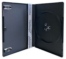 STANDARD Black Single DVD Cases 14MM (Machinable Quality) Lot picture