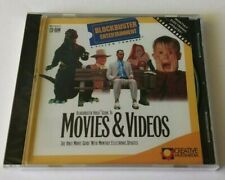 VINTAGE BLOCKBUSTER GUIDE TO MOVIES & VIDEOS - RARE PC WINDOWS CD-ROM - SEALED picture