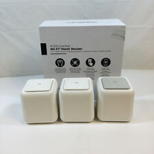 Monoprice 38623 White AC1200 Dual Band WiFi Mesh Router System Pack Of 3 Used picture