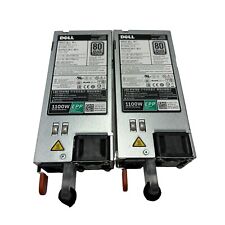 2x 80+ Platinum Dell PR21C PE R630 R730 R730xd R830 R940 1100W AC Power Supply picture