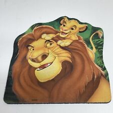 VTG 1990s Disney Lion King Mouse Pad Collectible 90s Simba Mufasa Unused picture