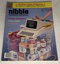 Vtg. November 1984 Nibble Magazine ProDOS Biorythms Golf Home/Personal Finance picture