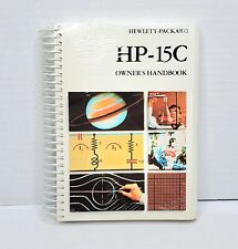Original HP-15C Owners Handbook Hewlett Packard Vintage New Sealed  picture