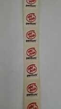 Vintage Lot of 10 pcs Red Intel inside Pentium stickers approx 2 X 2 cm picture