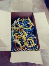 Big Box of used CAT5e Cables Ethernet Lan Network - 22 LBs picture