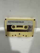 Editor Assembler TRS- 80 Cassette Tape Vintage Radio Shack Software Tandy picture