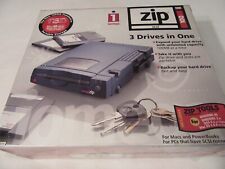 iomega Zip 100 SCSI External Drive 100MB Portable Model 10011 NEW Sealed Box picture