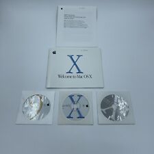 Vintage 2001 Apple Mac OS X v10.0 Retail Software CD Rare picture