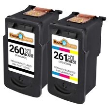 Replacement For Canon PG-260XL - CL-261XL Ink Cartridges picture
