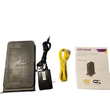 NETGEAR N600 300 Mbps 2 Port Wifi Cable Modem Router Model 3700 picture