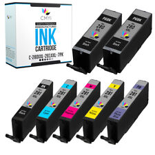 7PK Black Color Ink Cartridges for Canon PGI-280XXL CLI-281XXL Fits PIXMA TR TS picture