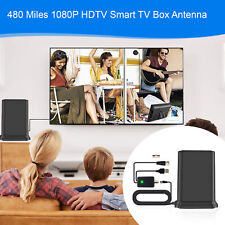 Tv Antenna High Resolution Signal Booster 480 Miles 1080p Hdtv Tv Antenna 500cm picture