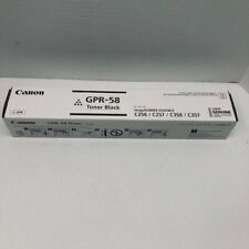 Canon GPR-58 Black Toner Cartridge 2182C003 GPR58 Genuine OEM - NEW picture