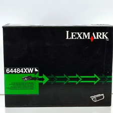 Lexmark Extra High Yield Print Black Toner Cartridge Label Application 64484XW picture