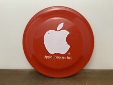 Vintage Apple Computer Inc Logo Red Frisbee Flying Disc Made In USA Advertising picture