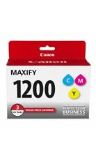 Canon 1200 C/M/Y 3pk Ink Cartridges Cyan, Magenta, Yellow Genuine Original OEM picture