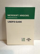 1990 Microsoft Windows Graphical Environment 3.0 MS-DOS PC-DOS User's Guide picture