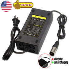 Electric Bike Ebike 48V Lithium Battery Charger 3 pin XLR Plug 54.6V 2A 13S CE picture