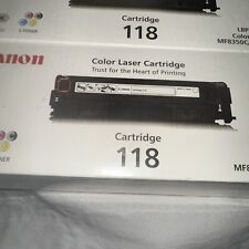 Canon Genuine 118 Toner Cartridge - Black picture