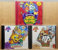 It's A Junior Adventure Arcade CD-ROM Sock Works FREDDI FISH Spy Fox Dry Cereal  picture