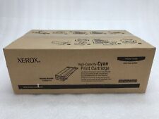 New Genuine OEM Xerox 113R00723 Cyan High Capacity Toner For Phaser 6180 picture