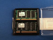 512MB total: qty 2 x 256MB PC-2100S CL2.5 266MHz 200pin SODIMM Samsung picture