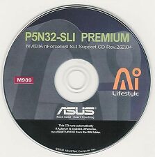 ASUS P5N32-SLi PREMIUM WiFi-AP Motherboard Drivers Installation Disk M989 picture