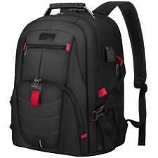 LOVEVOOK Travel Laptop Backpack Waterproof Anti Theft 17 inch, Black  picture