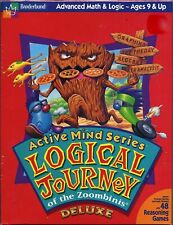 Broderbund Active Mind Series Logical Journey of the Zoombinis CD-ROM Age 9 & Up picture