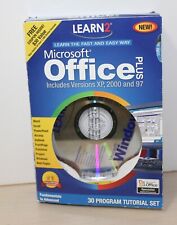 Learn 2 - Microsoft Office Plus - Includes Versions XP, 2000 and 97 - New Sealed picture