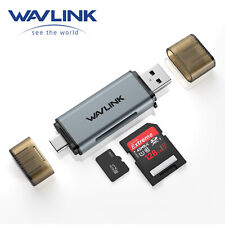 Wavlink USB 3.0 flash drives Card Reader Type-C to SD Micro Memory Card Adapter picture