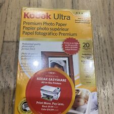 Brand New Kodak Ultra Premium Photo Paper Studio Gloss, 4x6 inch, 20 Sheets picture