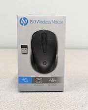Lot of 100 - HP 150 Wireless USB Mouse Ergonomic Design 1600 DPI Optic 2.4 GHz picture