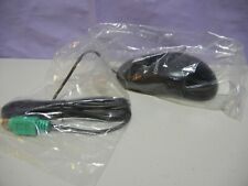 NEW COMPAQ MOUSE PS/2 WIRED BALL SCROLL HP P/N 5188-2465 REV A  BLACK picture