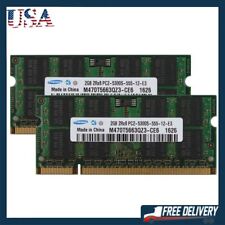 2 X 2GB 2RX8 PC2-5300S DDR2-667MHz 200pin SODIMM Laptop Memory RAM For Samsung picture