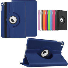 For iPad 6th Generation 9.7 Model Leather Smart Cover 360 Rotating Stand Case picture