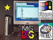 WORKING HP RETRO 90s OS MS-DOS WINDOWS 3.11 PC COMPUTER MS WORKS ATI GRAPHCS picture