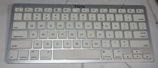 iHome IMAC Bluetooth Wireless Keyboard Silver IMAC-K111S Tested works picture