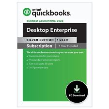 QuickBooks Enterprise 2022 Silver - 1 User, 12 Months 1 Year Save 80% picture