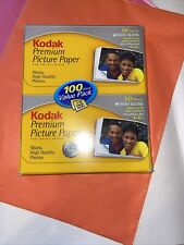 Kodak Premium Picture Paper High Gloss  Sheets Open Box. 4X 6 Inch picture